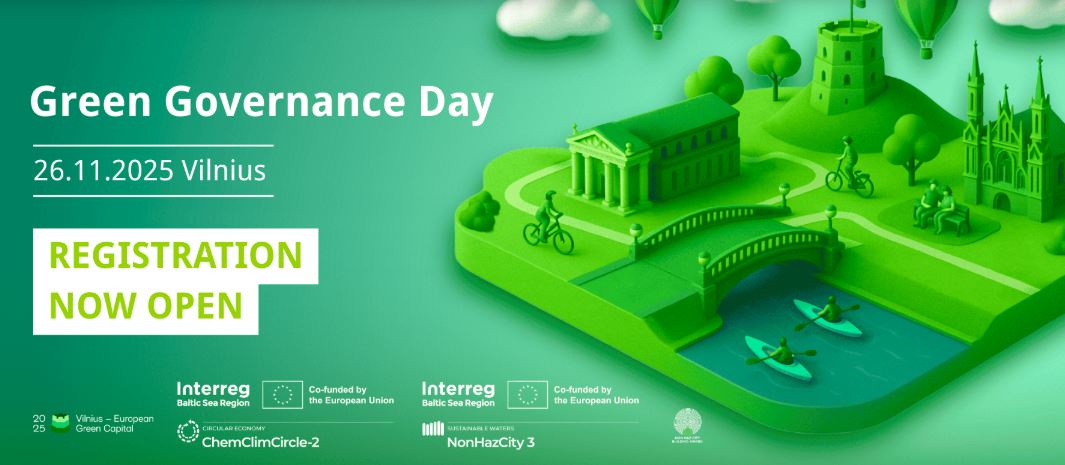 Vilnius to Host Green Governance Day on 26 November 2025