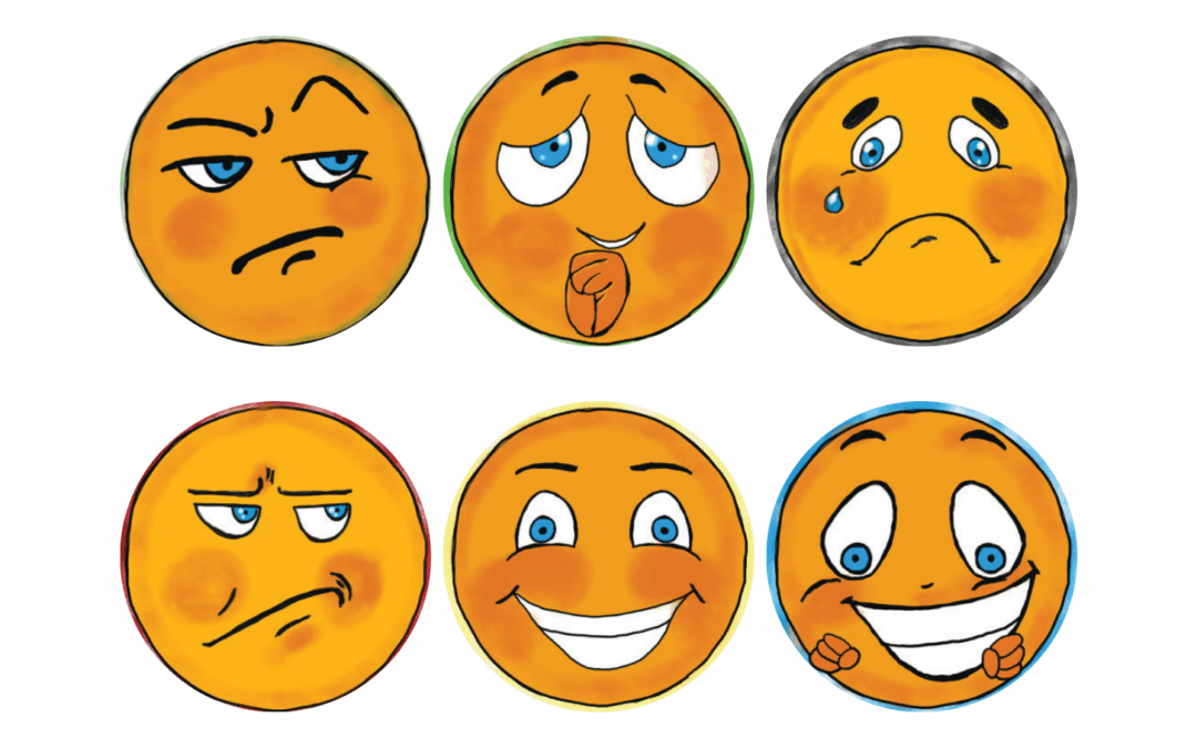 Materials for Emoji flashcards