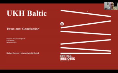 Games, Play, and Digital Literacy: Ben Derksen’s Murder on the Boolean Express featured in NIAGARA Seminar