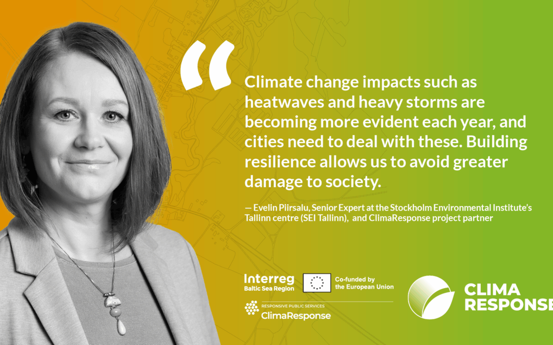 ClimaResponse Voices #2: Evelin Piirsalu, SEI Tallinn