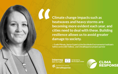 ClimaResponse Voices #2: Evelin Piirsalu, SEI Tallinn