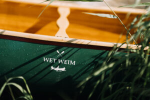 Wet Weim Canoe