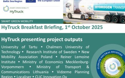 Final breakfast briefing: Presenting HyTruck tools, pilots and main findings
