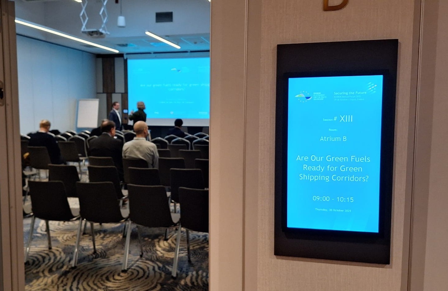 Blue Supply Chains workshop at the EUSBSR Annual Forum 2025 in Sopot