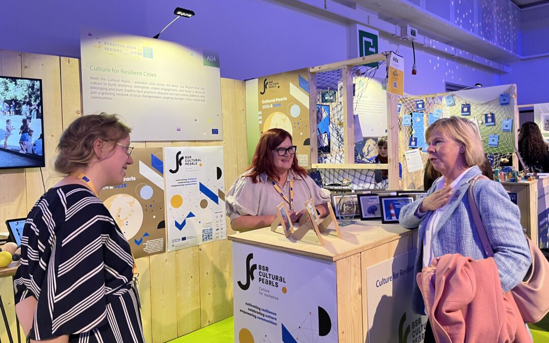 Project partners showcase Culture for Resilience on European level at EU Regions Week in Brussels