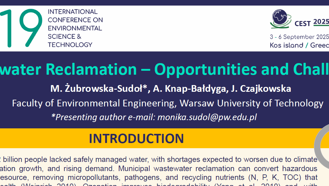 From Waste to Value: Study Confirms Potential of Wastewater Reuse for Water and Nutrient Recovery