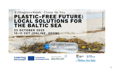 Plastic-Free Future: Local Solutions for the Baltic Sea