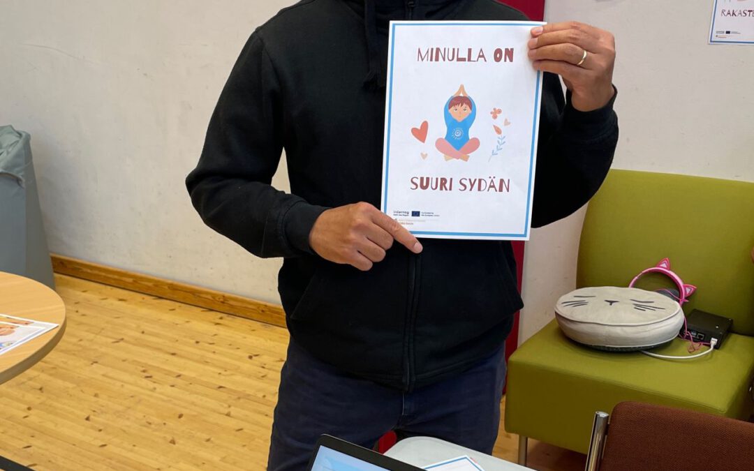 Project partners from SAMK showcase sensory-engaging solutions at Nepsymessut — strong interest from teachers and child-care professionals