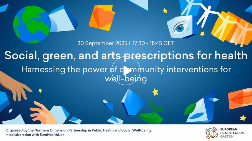 Social and Arts Prescriptions Take Centre Stage at EHFG 2025