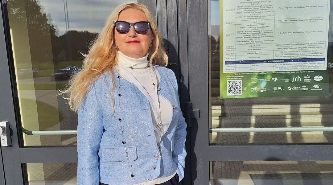 Project solutions were presented at the Vytautas Magnus University Agriculture Academy during the 12th International Scientific Conference “Rural Development 2025”.