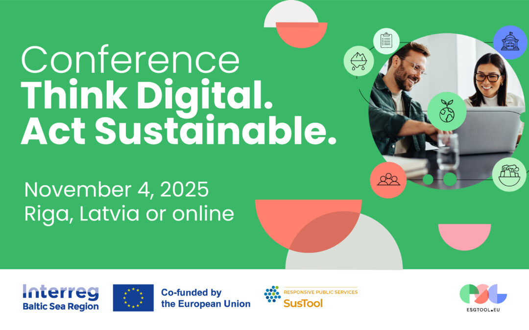 An international conference on the synergy between digitalization and sustainability to take place in Riga