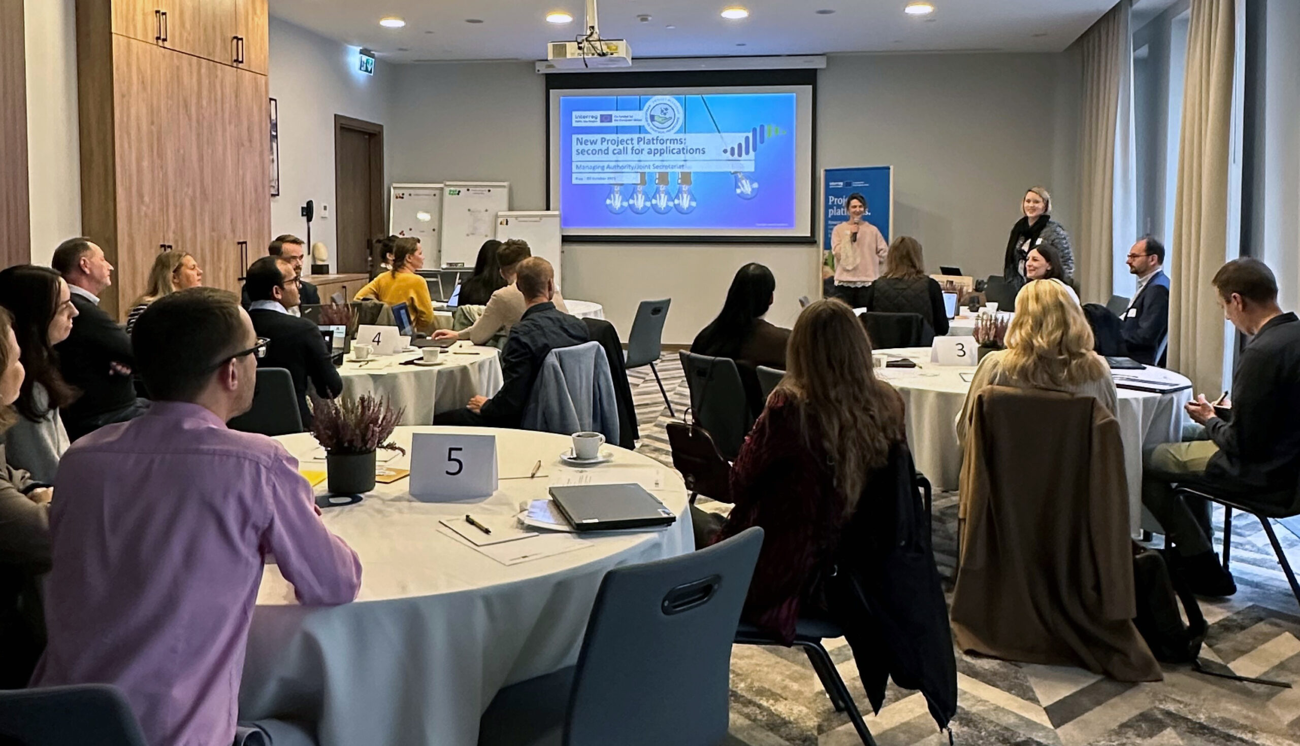 Project platform development workshop in Riga