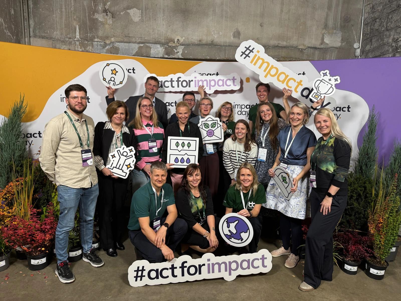 Bioboosters team at Impact day 2025