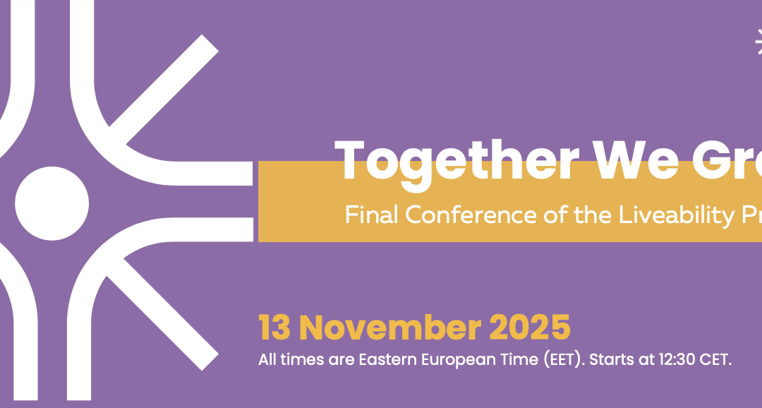 Together We Grow – Liveability Talks Livestream this Thursday