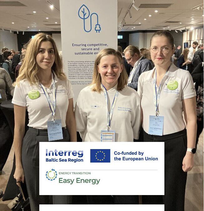 Easy Energy at the EUSBSR Forum in Sopot, Poland