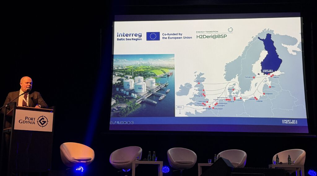 Port of Helsinki referred to H2Deri@BSP at Baltic Ports for Climate Conference 2025