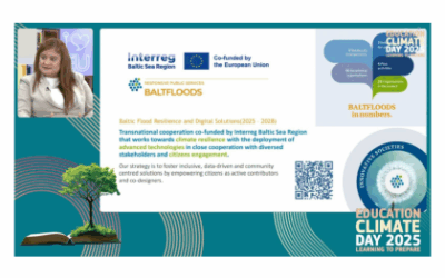 BALTFLOODS Project Participated as Panelists at EU Education for Climate Day 2025 in Brussels.