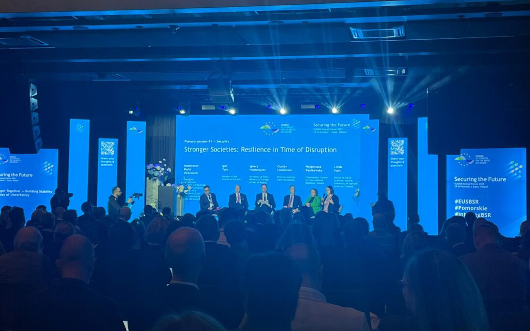 CREWS at the EUSBSR Annual Forum 2025 in Sopot