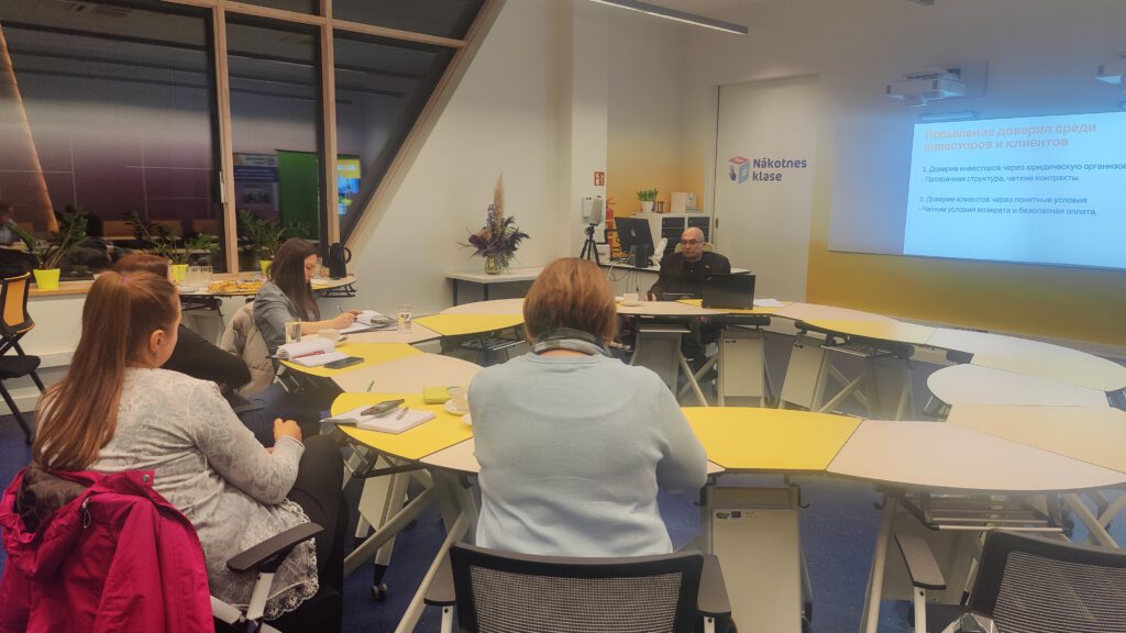 Workshop on Legal issues on 29.01.2025, © Foundation „Ventspils High Technology Park”, 2025. Workshop on Legal issues on 29.01.2025, © Foundation „Ventspils High Technology Park”, 2025.