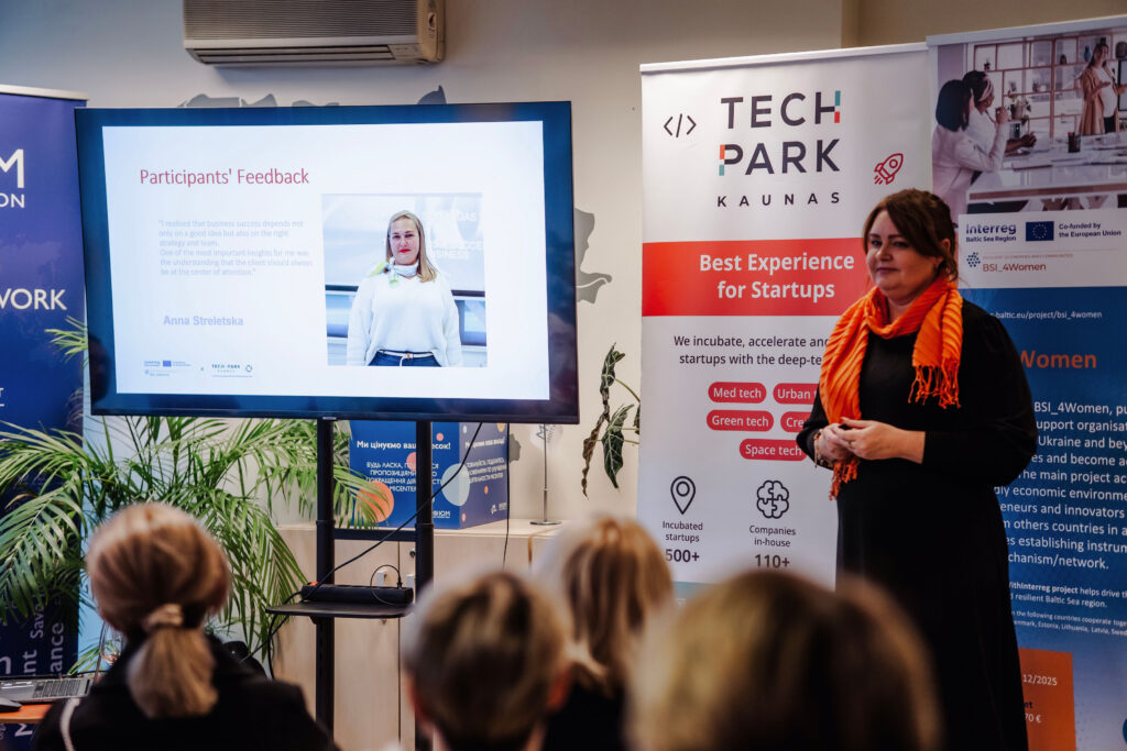 BSI_4Women Transnational Workshop on 29.09.2025 in Vilnius, Lithuania, © Kaunas Science and Technology Park, 2025