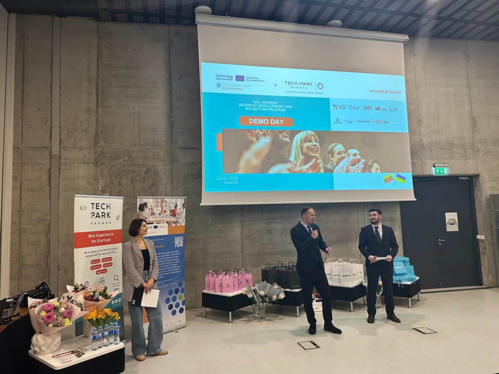 BSI_4Women Incubation Program LITHUANIA - Demo Day on 24 January 2025 in Kaunas, © Kaunas Science and Technology Park, 2025 BSI_4Women Incubation Program LITHUANIA - Demo Day on 24 January 2025 in Kaunas, © Kaunas Science and Technology Park, 2025