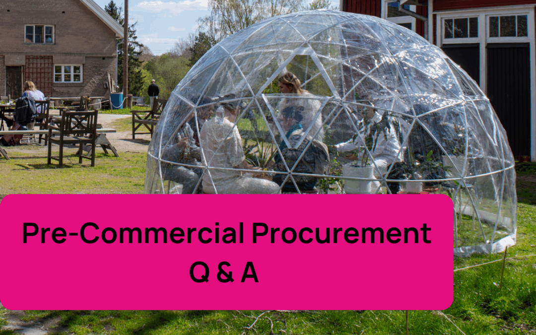 CCC project Pre-Commercial Procurement – Qestions and Answers