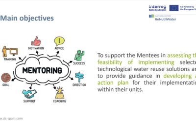 ReNutriWater Mentoring Programme: Learning, Sharing, Inspiring