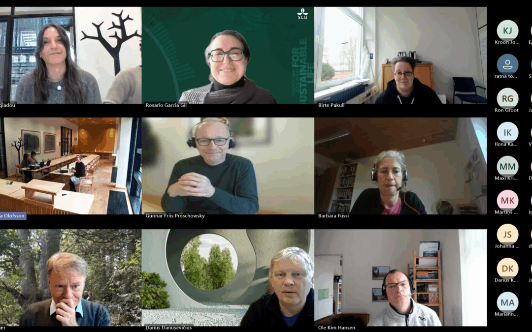 Transnational Online Event: Communication of Solutions for Genetic Monitoring of Forest Trees