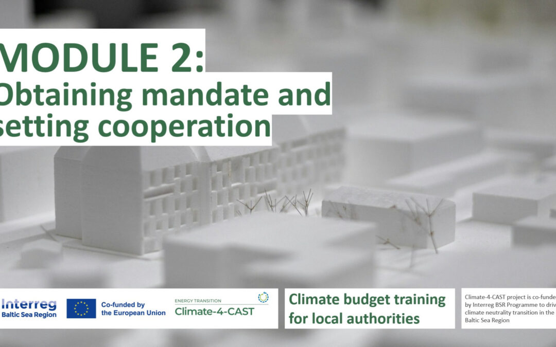 Climate Budget Training Course: Kick-Off and Module 2