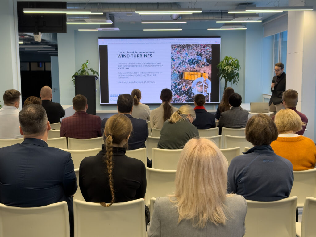 Workshop presentation from audience point of view.