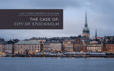 Stockholm pilots circular, climate-friendly and chemical-smart procurement in everyday supplies
