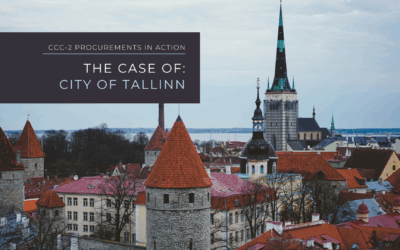 Tallinn pilots CCC-oriented procurement across ICT, catering and cleaning services