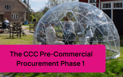 The CCC Pre-Commercial Procurement Enters Phase 1