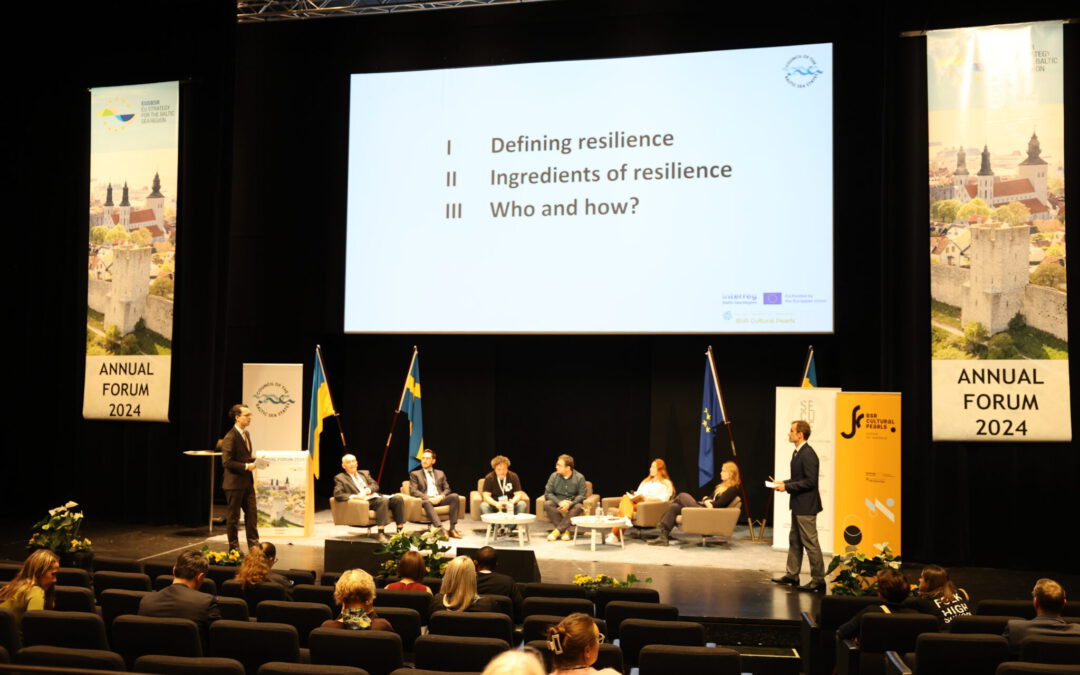 BSR Cultural Pearls at the EUSBSR Annual Forum 2024: Building Resilient Communities Through Culture
