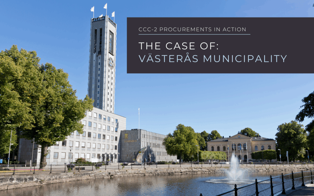 Västerås: Using procurement to create non-toxic learning environments, low-carbon infrastructure and energy-efficient IT systems