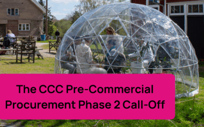Call-Off for Phase 2 of the CCC PCP opens today