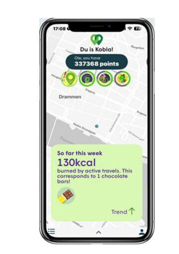 Screenshot of the app.