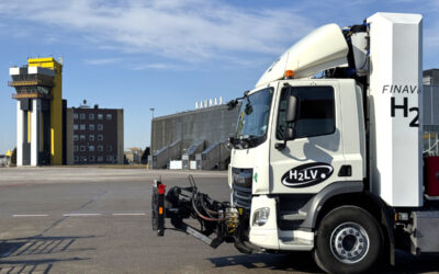 Next stop Kaunas: Hydrogen-powered truck continues its airport journey