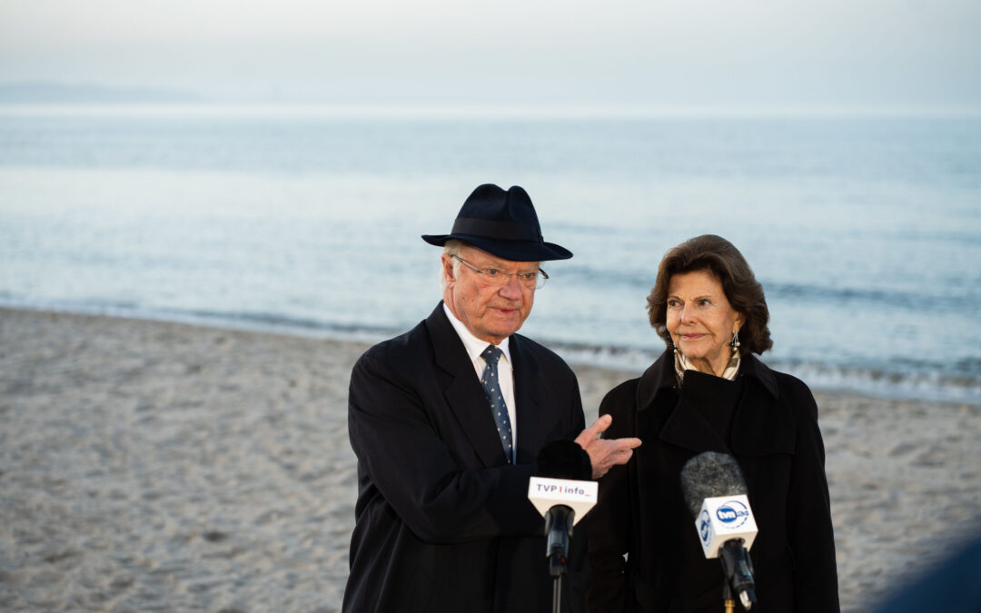 The Royal Couple of Sweden Briefed on Baltic Sea Protection in Gdańsk