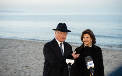 The Royal Couple of Sweden Briefed on Baltic Sea Protection in Gdańsk