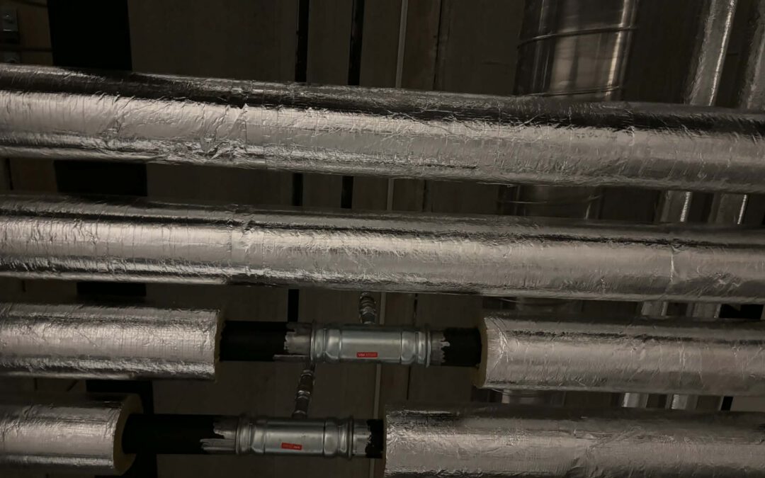 Multifunctional Sports and Wellness Centre “Aukštaitija” – Pipe Insulation