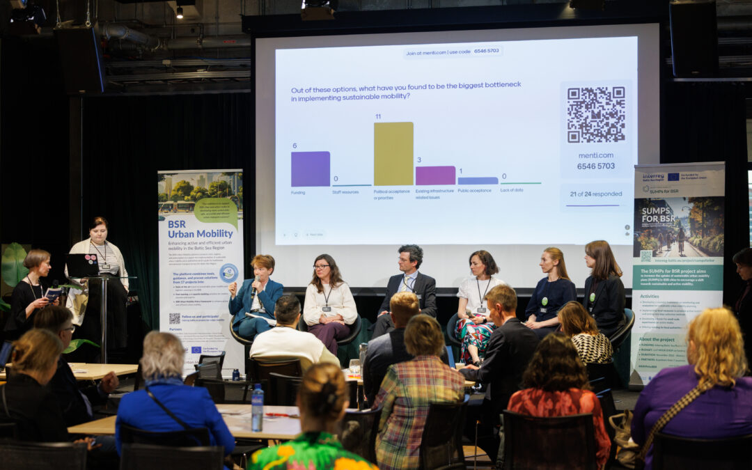 BSR Urban Mobility and SUMPs for BSR projects showcased at EUSBSR Annual Forum in Tallinn 11–13 May 2026