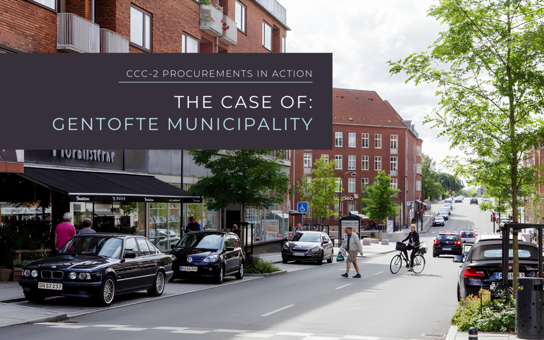 Gentofte: Comparing service models, strengthening circular use and influencing everyday consumption