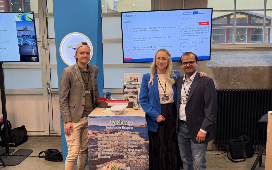Circular Ports presented at the EUSBSR Annual Forum 2026