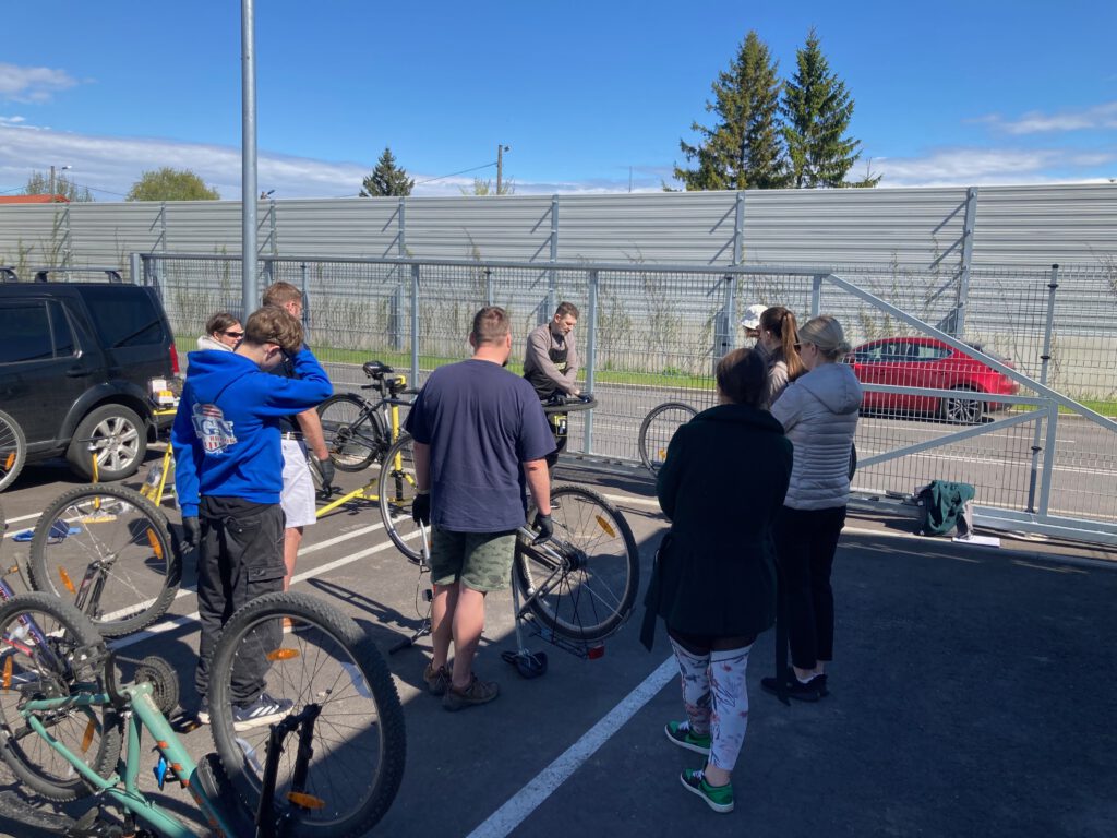 Bicycle maintenance ABC workshop