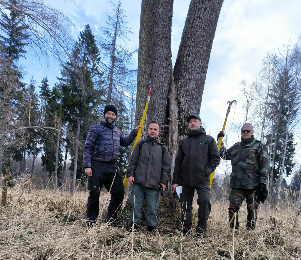 Member of DGW in Lithunia collected DNA sampling 