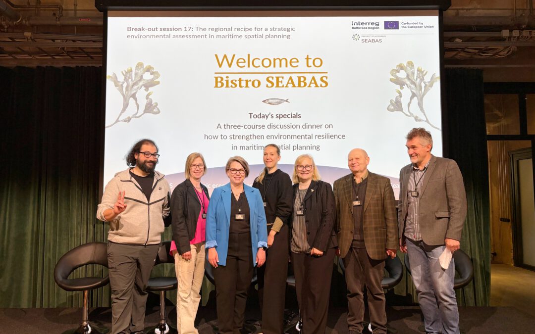 EUSBSR Annual Forum 2026: SEABAS Gathering Multisectoral Insights into Regional Maritime Spatial Planning Processes