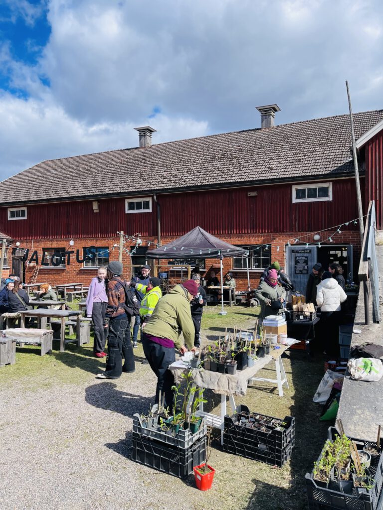 Ecological plant sale