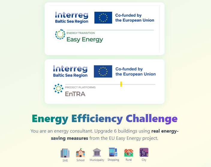 The Energy Efficiency Challenge – play the clicker game!