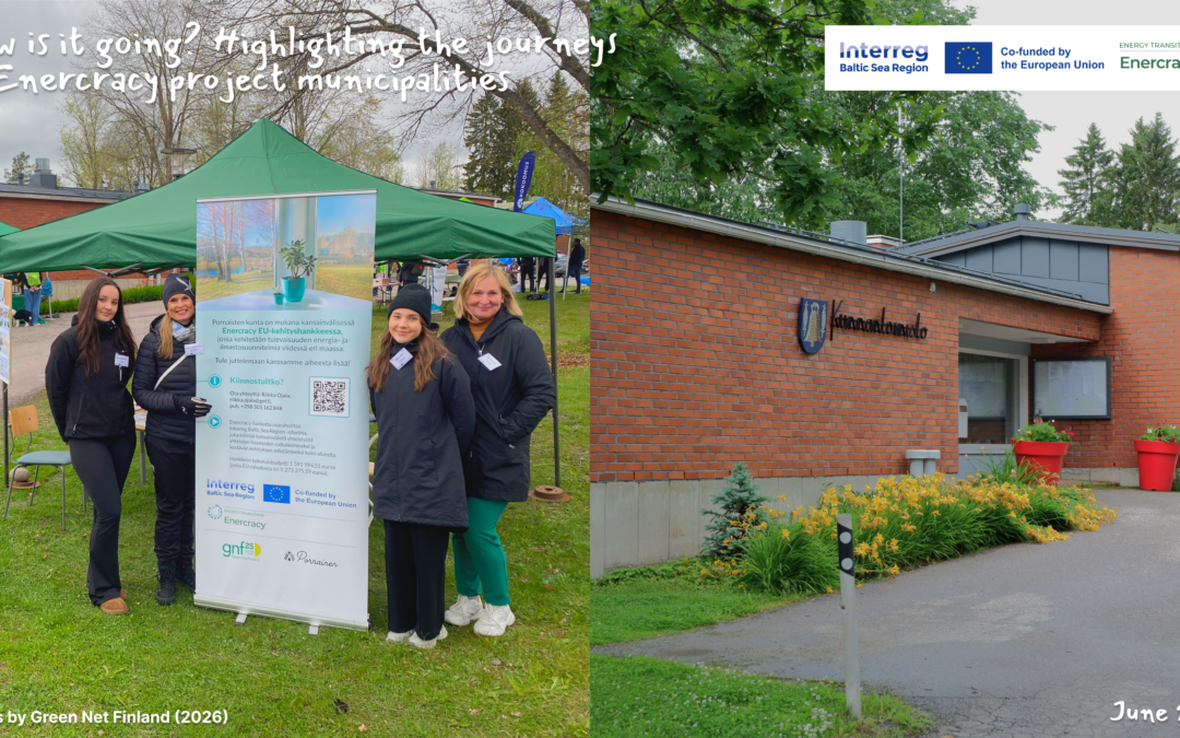 What is the progress? Overview of Enercracy project activities in Pornainen, Finland